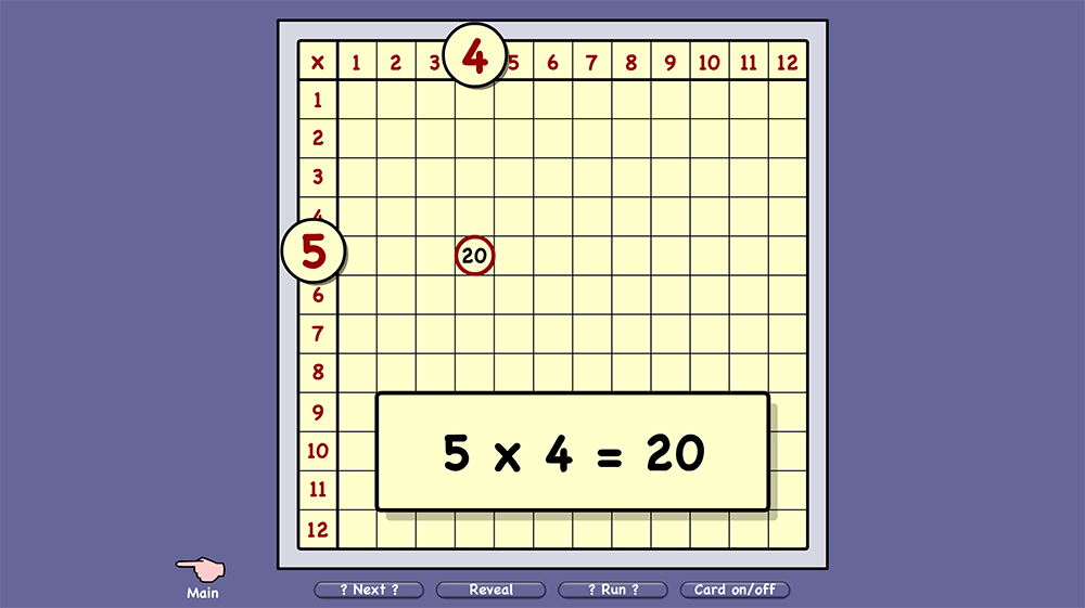 Times Tables Picker